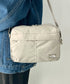 THE NORTH FACE(ザ・ノースフェイス)/軽量 スクエア ショルダーバッグ クロスバッグ/TRAVEL CROSS BAG S | IM1254100 | グレイッシュベージュ