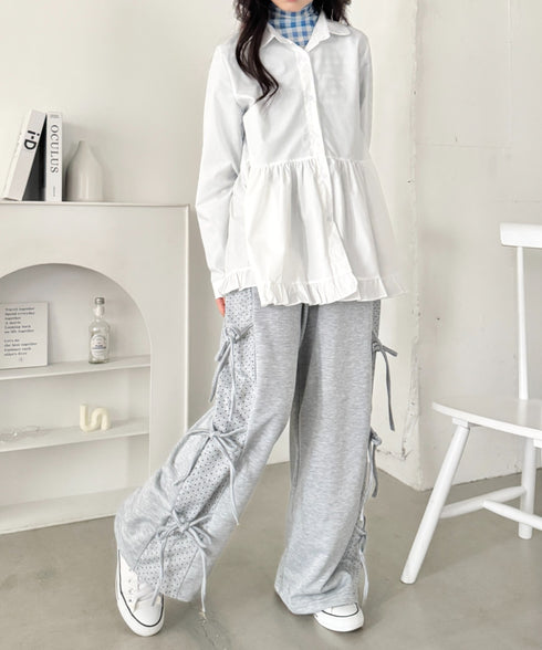 ドットリボンスウェットパンツ | SL2265013 | グレー