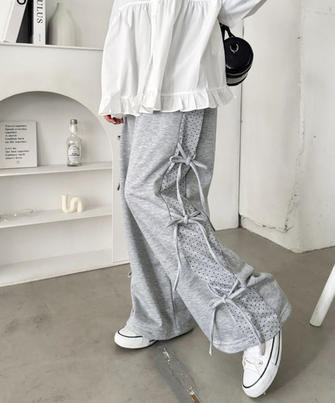 ドットリボンスウェットパンツ | SL2265013 | グレー