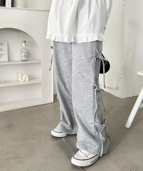 ドットリボンスウェットパンツ | SL2265013 | グレー
