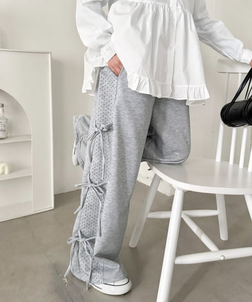 ドットリボンスウェットパンツ | SL2265013 | グレー