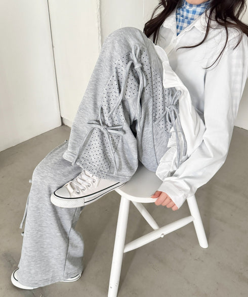 ドットリボンスウェットパンツ | SL2265013 | グレー