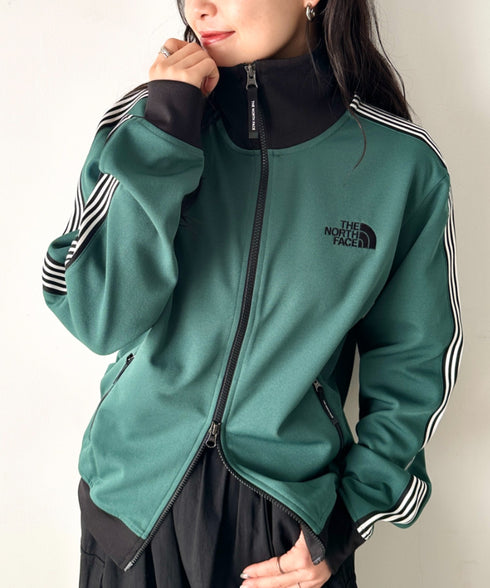 THE NORTH FACE(ザ・ノースフェイス)/トラックジャケット トラックブルゾン ジャージ  スタンドネック  ロゴ刺繍/TNF TRACK JACKET | IM2254101 | グリーン