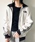 THE NORTH FACE(ザ・ノースフェイス)/トラックジャケット トラックブルゾン ジャージ  スタンドネック  ロゴ刺繍/TNF TRACK JACKET | IM2254101 | オフホワイト