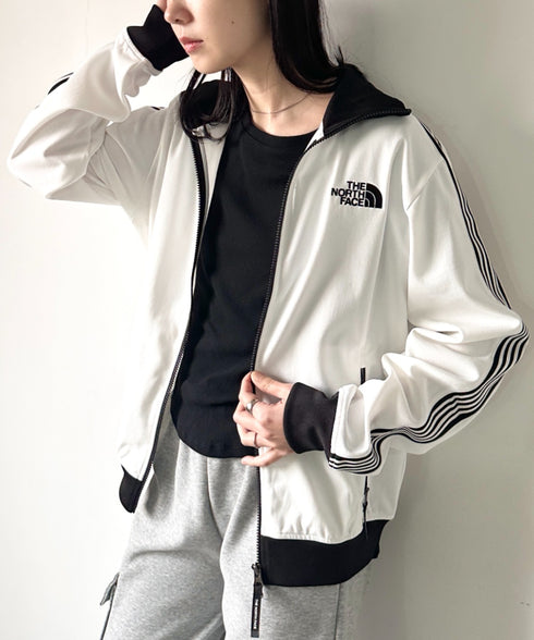 THE NORTH FACE(ザ・ノースフェイス)/トラックジャケット トラックブルゾン ジャージ  スタンドネック  ロゴ刺繍/TNF TRACK JACKET | IM2254101 | オフホワイト