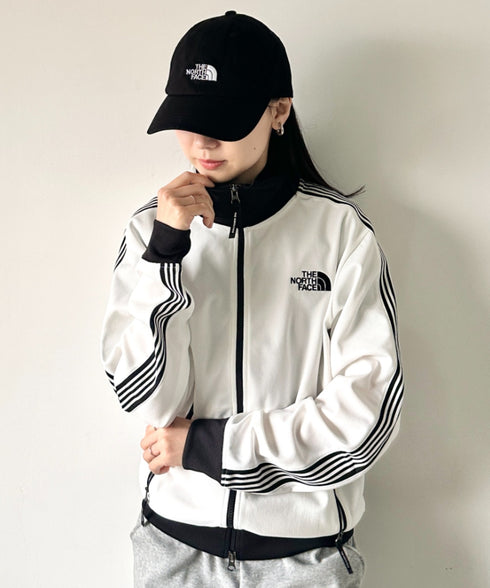THE NORTH FACE(ザ・ノースフェイス)/トラックジャケット トラックブルゾン ジャージ  スタンドネック  ロゴ刺繍/TNF TRACK JACKET | IM2254101 | オフホワイト