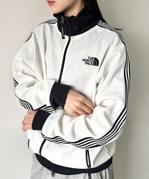 THE NORTH FACE(ザ・ノースフェイス)/トラックジャケット トラックブルゾン ジャージ  スタンドネック  ロゴ刺繍/TNF TRACK JACKET | IM2254101 | オフホワイト