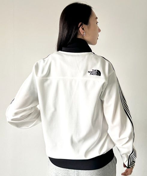 THE NORTH FACE(ザ・ノースフェイス)/トラックジャケット トラックブルゾン ジャージ  スタンドネック  ロゴ刺繍/TNF TRACK JACKET | IM2254101 | オフホワイト