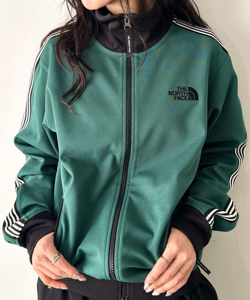 THE NORTH FACE(ザ・ノースフェイス)/トラックジャケット トラックブルゾン ジャージ  スタンドネック  ロゴ刺繍/TNF TRACK JACKET | IM2254101 | グリーン
