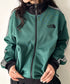 THE NORTH FACE(ザ・ノースフェイス)/トラックジャケット トラックブルゾン ジャージ  スタンドネック  ロゴ刺繍/TNF TRACK JACKET | IM2254101 | グリーン