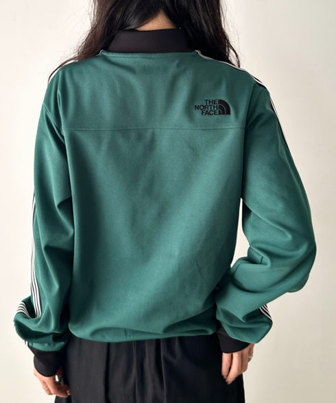 THE NORTH FACE(ザ・ノースフェイス)/トラックジャケット トラックブルゾン ジャージ  スタンドネック  ロゴ刺繍/TNF TRACK JACKET | IM2254101 | グリーン