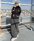 THE NORTH FACE(ザ・ノースフェイス)/トラックジャケット トラックブルゾン ジャージ  スタンドネック  ロゴ刺繍/TNF TRACK JACKET | IM2254101 | ブラック