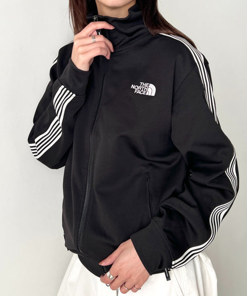 THE NORTH FACE(ザ・ノースフェイス)/トラックジャケット トラックブルゾン ジャージ  スタンドネック  ロゴ刺繍/TNF TRACK JACKET | IM2254101 | ブラック