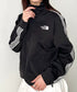 THE NORTH FACE(ザ・ノースフェイス)/トラックジャケット トラックブルゾン ジャージ  スタンドネック  ロゴ刺繍/TNF TRACK JACKET | IM2254101 | ブラック