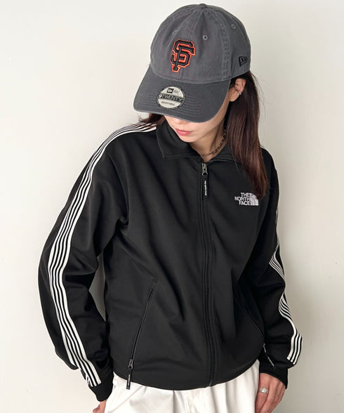 THE NORTH FACE(ザ・ノースフェイス)/トラックジャケット トラックブルゾン ジャージ  スタンドネック  ロゴ刺繍/TNF TRACK JACKET | IM2254101 | ブラック