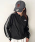 THE NORTH FACE(ザ・ノースフェイス)/トラックジャケット トラックブルゾン ジャージ  スタンドネック  ロゴ刺繍/TNF TRACK JACKET | IM2254101 | ブラック