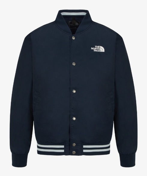 THE NORTH FACE(ザ・ノースフェイス)/ロゴ刺繍 スタジャン ボンバージャケット ブルゾン/M'S BRETON JACKET | IM2254103 | ネイビー