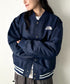 THE NORTH FACE(ザ・ノースフェイス)/ロゴ刺繍 スタジャン ボンバージャケット ブルゾン/M'S BRETON JACKET | IM2254103 | ネイビー