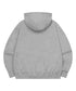 MUCENT(ムセント)/配色 ロゴパッチ フルジップパーカー フーディー/WADI APPLIQUE LOGO HOOD ZIP-UP | AT2261002 | グレー
