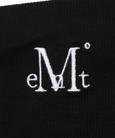 MUCENT(ムセント)/オフショルダー ドレープ アンバランス ロングスリーブ Tシャツ/LIVRE OFF SHOULDER UNBALANCE LONG SLEEVE T | AT2261003 | ブラック