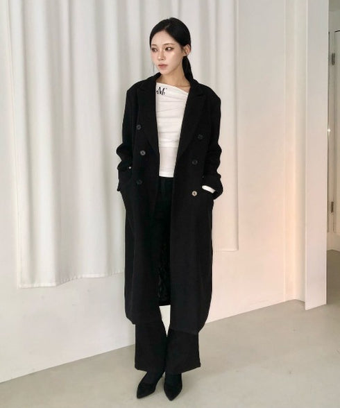 MUCENT(ムセント)/オフショルダー ドレープ アンバランス ロングスリーブ Tシャツ/LIVRE OFF SHOULDER UNBALANCE LONG SLEEVE T | AT2261003 | アイボリー