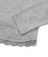 MUCENT(ムセント)/レース Vネック ロングスリーブ Tシャツ/SUNNIOR LACE V-NECK LONG SLEEVE T | AT2261004 | グレー