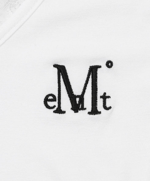 MUCENT(ムセント)/レース Vネック ロングスリーブ Tシャツ/SUNNIOR LACE V-NECK LONG SLEEVE T | AT2261004 | ホワイト