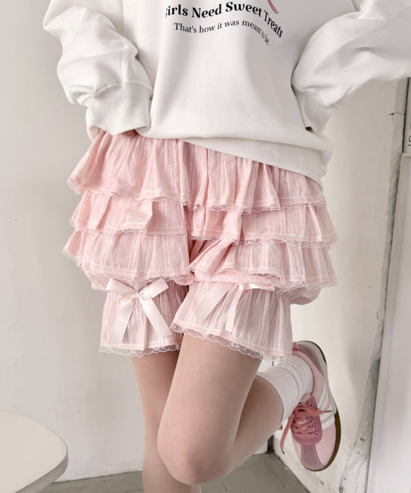 キャンディフリルショートパンツ | LO2265023 | ピンク – Outfitter lab
