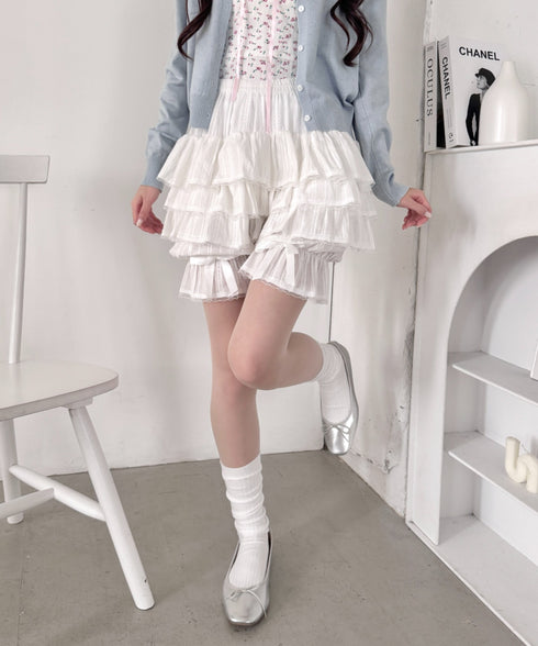 キャンディフリルショートパンツ | LO2265023 | ホワイト