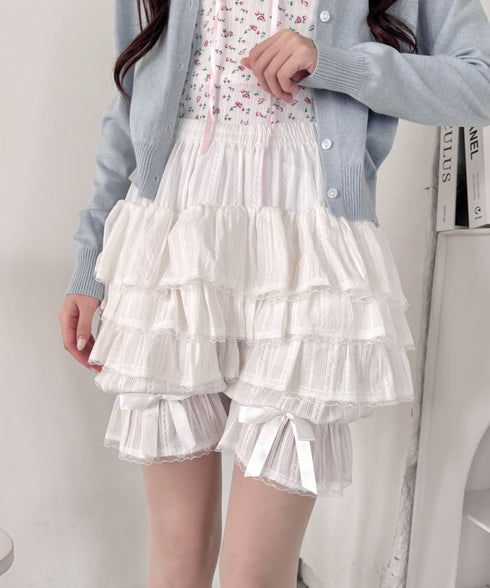 キャンディフリルショートパンツ | LO2265023 | ホワイト