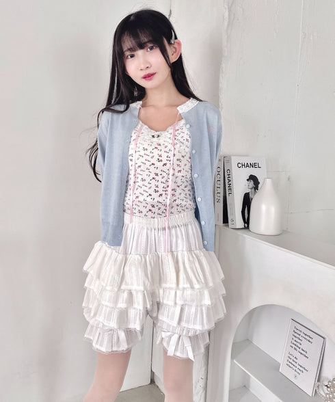 キャンディフリルショートパンツ | LO2265023 | ホワイト