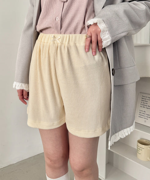 リブショートパンツ | SL2265018 | アイボリー