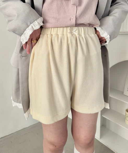 リブショートパンツ | SL2265018 | アイボリー