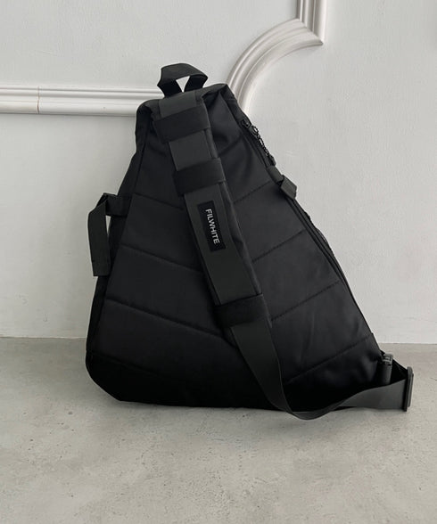 ドローコードワンショルダーナイロンボディバッグ | SL1265021 | ブラック
