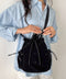 THE NORTH FACE(ザ・ノースフェイス)/軽量 巾着バッグ バケットバッグ ミニショルダーバッグ/BONNEY BUCKET BAG MINI | IM1261010 | ブラック系その他