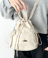 THE NORTH FACE(ザ・ノースフェイス)/軽量 巾着バッグ バケットバッグ ミニショルダーバッグ/BONNEY BUCKET BAG MINI | IM1261010 | クリーム