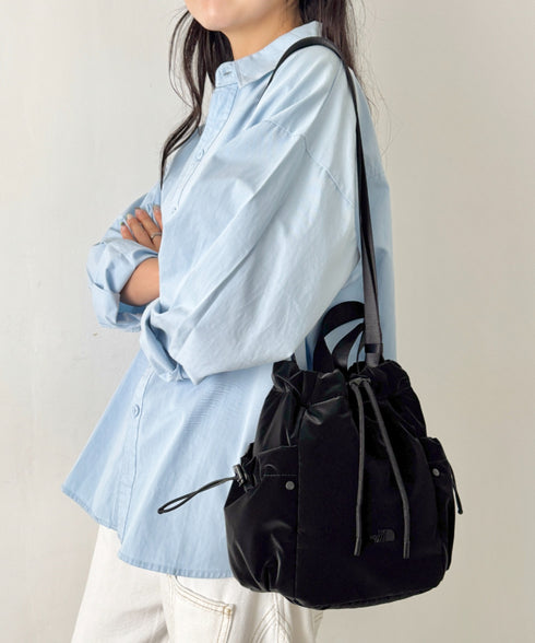 THE NORTH FACE(ザ・ノースフェイス)/軽量 巾着バッグ バケットバッグ ミニショルダーバッグ/BONNEY BUCKET BAG MINI | IM1261010 | ブラック系その他