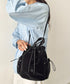 THE NORTH FACE(ザ・ノースフェイス)/軽量 巾着バッグ バケットバッグ ミニショルダーバッグ/BONNEY BUCKET BAG MINI | IM1261010 | ブラック系その他