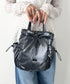THE NORTH FACE(ザ・ノースフェイス)/軽量 巾着バッグ バケットバッグ ミニショルダーバッグ/BONNEY BUCKET BAG MINI | IM1261010 | グレー