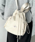 THE NORTH FACE(ザ・ノースフェイス)/軽量 巾着バッグ バケットバッグ ミニショルダーバッグ/BONNEY BUCKET BAG MINI | IM1261010 | クリーム