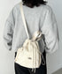 THE NORTH FACE(ザ・ノースフェイス)/軽量 巾着バッグ バケットバッグ ミニショルダーバッグ/BONNEY BUCKET BAG MINI | IM1261010 | クリーム