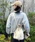 THE NORTH FACE(ザ・ノースフェイス)/軽量 巾着バッグ バケットバッグ ミニショルダーバッグ/BONNEY BUCKET BAG MINI | IM1261010 | クリーム