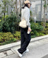 THE NORTH FACE(ザ・ノースフェイス)/軽量 巾着バッグ バケットバッグ ミニショルダーバッグ/BONNEY BUCKET BAG MINI | IM1261010 | クリーム