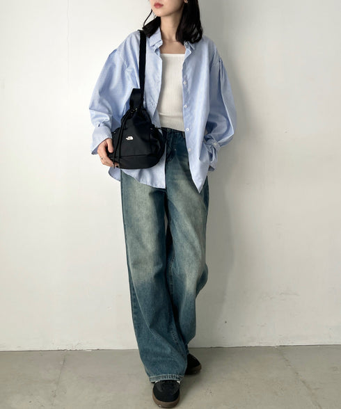 THE NORTH FACE(ザ・ノースフェイス)/軽量 巾着バッグ バケットバッグ ミニショルダーバッグ/BONNEY BUCKET BAG MINI | IM1261010 | ブラック