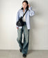 THE NORTH FACE(ザ・ノースフェイス)/軽量 巾着バッグ バケットバッグ ミニショルダーバッグ/BONNEY BUCKET BAG MINI | IM1261010 | ブラック