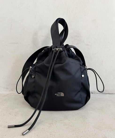 THE NORTH FACE(ザ・ノースフェイス)/軽量 巾着バッグ バケットバッグ ミニショルダーバッグ/BONNEY BUCKET BAG MINI | IM1261010 | ブラック系その他