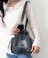 THE NORTH FACE(ザ・ノースフェイス)/軽量 巾着バッグ バケットバッグ ミニショルダーバッグ/BONNEY BUCKET BAG MINI | IM1261010 | グレー