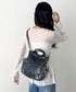 THE NORTH FACE(ザ・ノースフェイス)/軽量 巾着バッグ バケットバッグ ミニショルダーバッグ/BONNEY BUCKET BAG MINI | IM1261010 | グレー