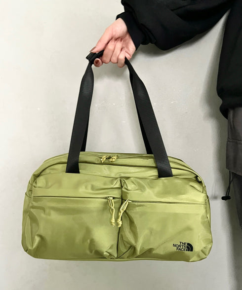 THE NORTH FACE(ザ・ノースフェイス)/A4収納可 軽量 ダッフルバッグ ショルダーバッグ ボストンバッグ ロゴプリント/SP DUFFLE BAG S | IM1261011 | カーキ