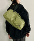 THE NORTH FACE(ザ・ノースフェイス)/A4収納可 軽量 ダッフルバッグ ショルダーバッグ ボストンバッグ ロゴプリント/SP DUFFLE BAG S | IM1261011 | カーキ